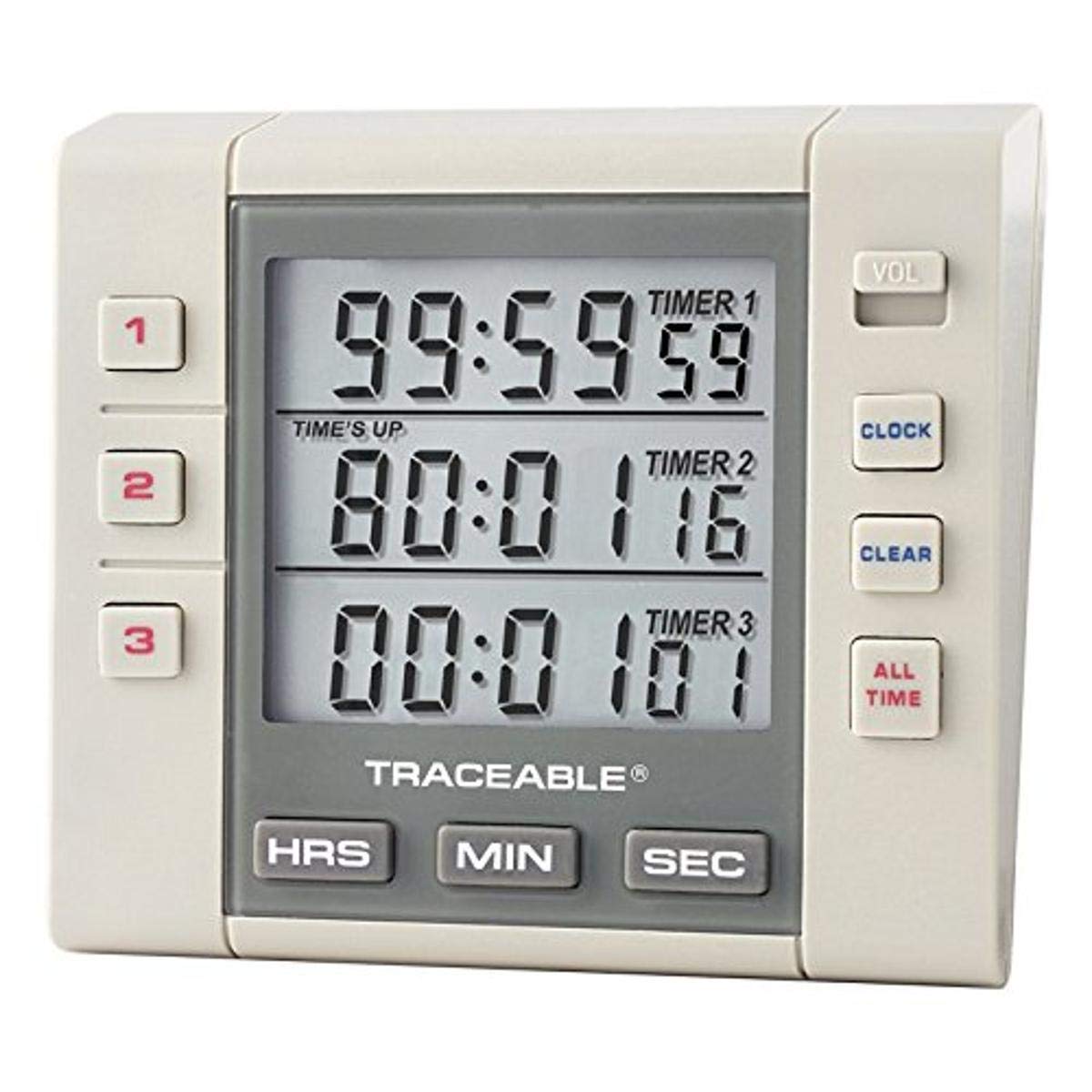 Control Company 5000 Traceable ThreeChannel Alarm Timer Amazon.in