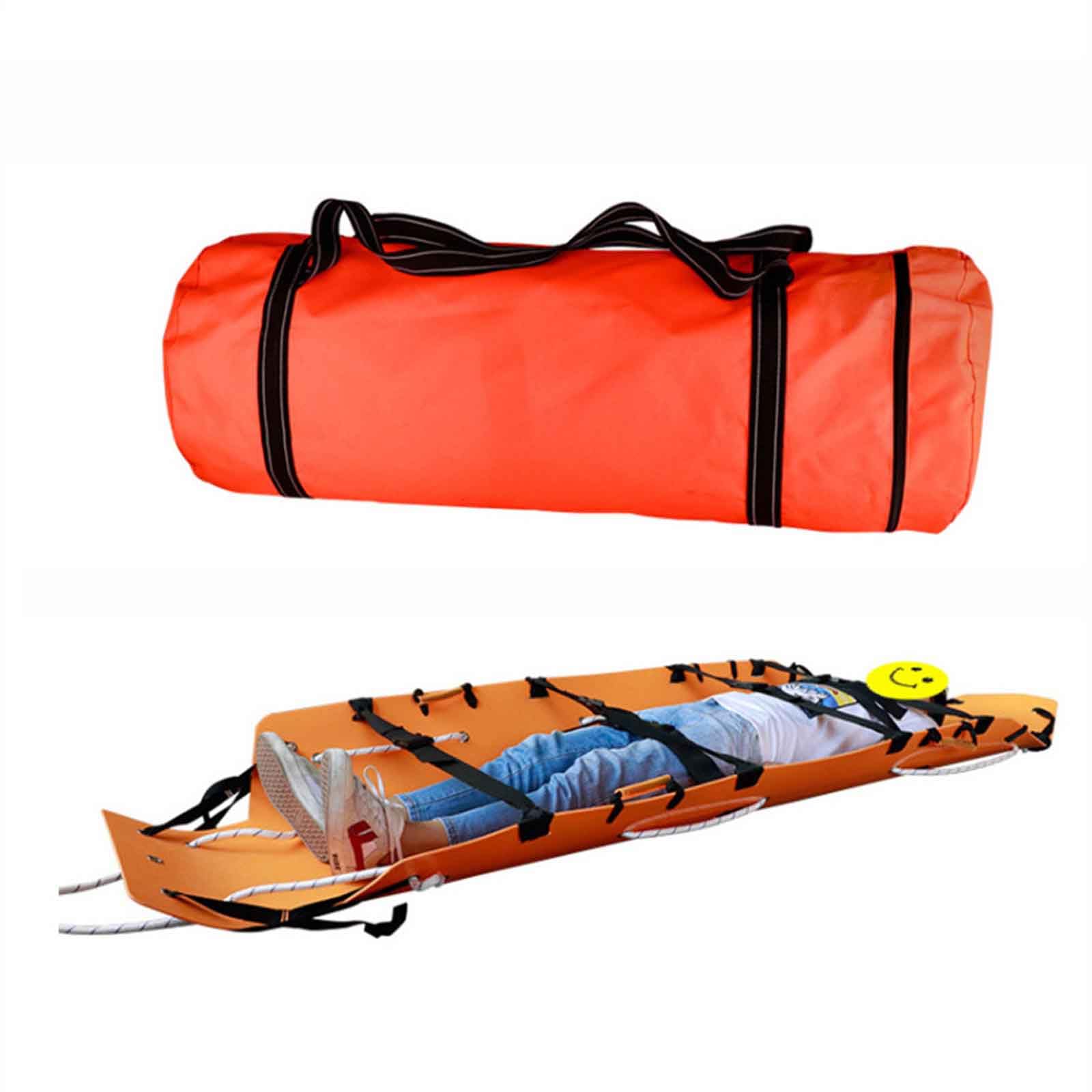 GHKryD stretcher, Portable Folding Stretcher,Roll,Light Weight,for Medical Emergency Rescue,Ambulance
