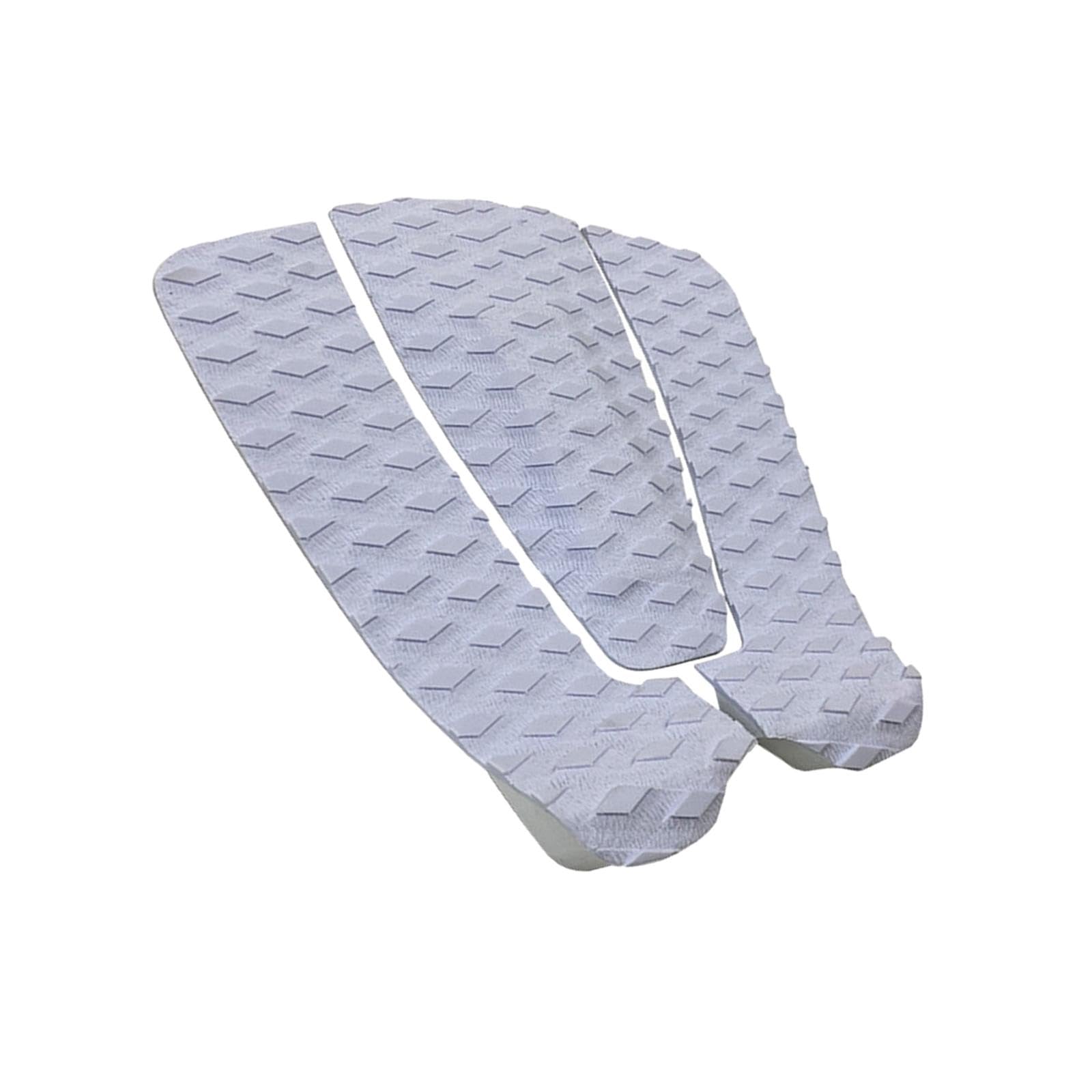 3X Surfboard Traction Pad Deck Tail Pads Imbottitura da Surf Self Sticky Premium Eva Deck Grips Mat Board Pads per Skimboarding Shortboards