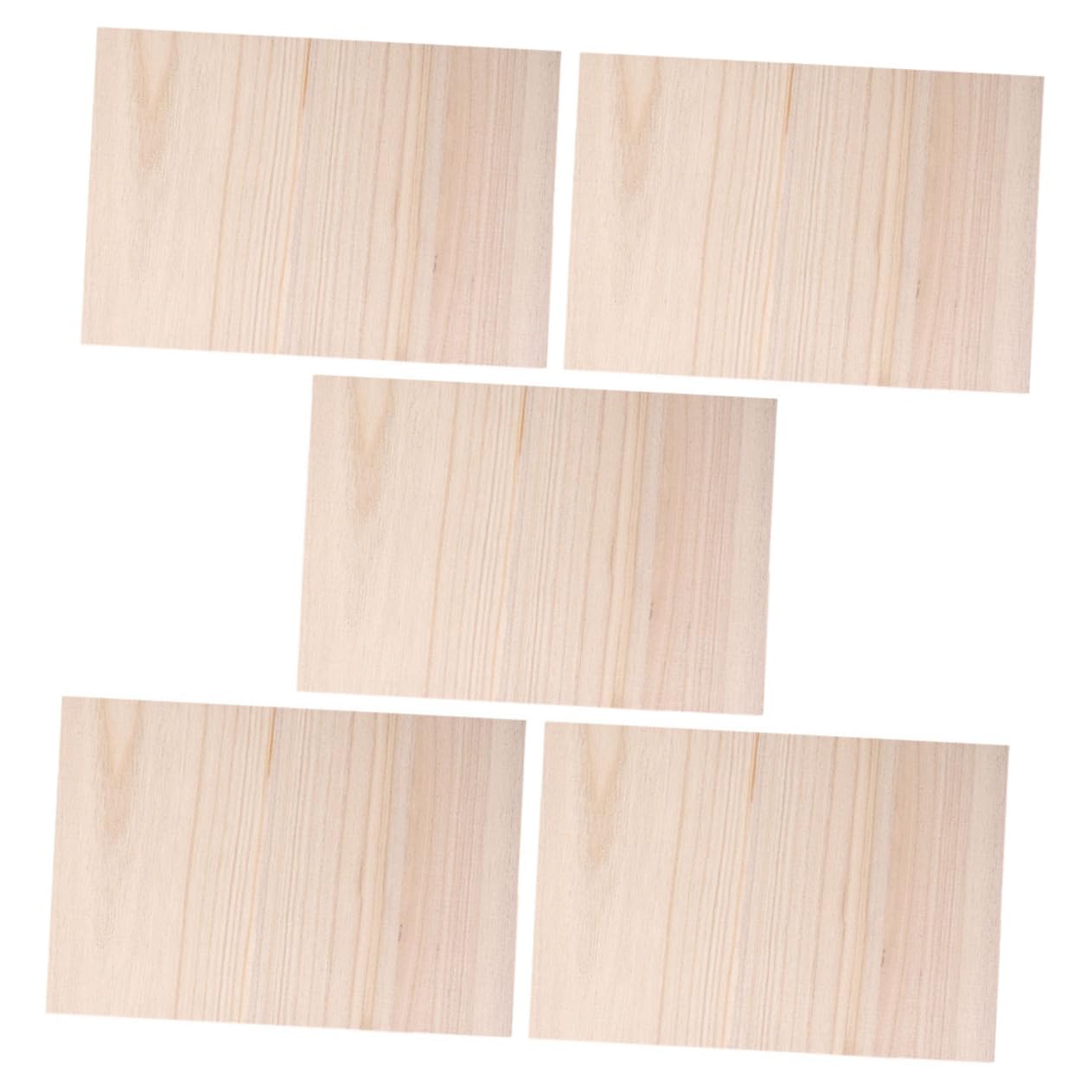 Happyyami Enhance Your Karate Skills 5pcs Wooden Punching Boards Portable Taekwondo Boards for Breaking Demonstrations