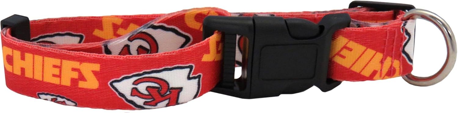 Littlearth NFL Pet Collar - Officially Licensed Teams, Sizes Small, Medium and Large