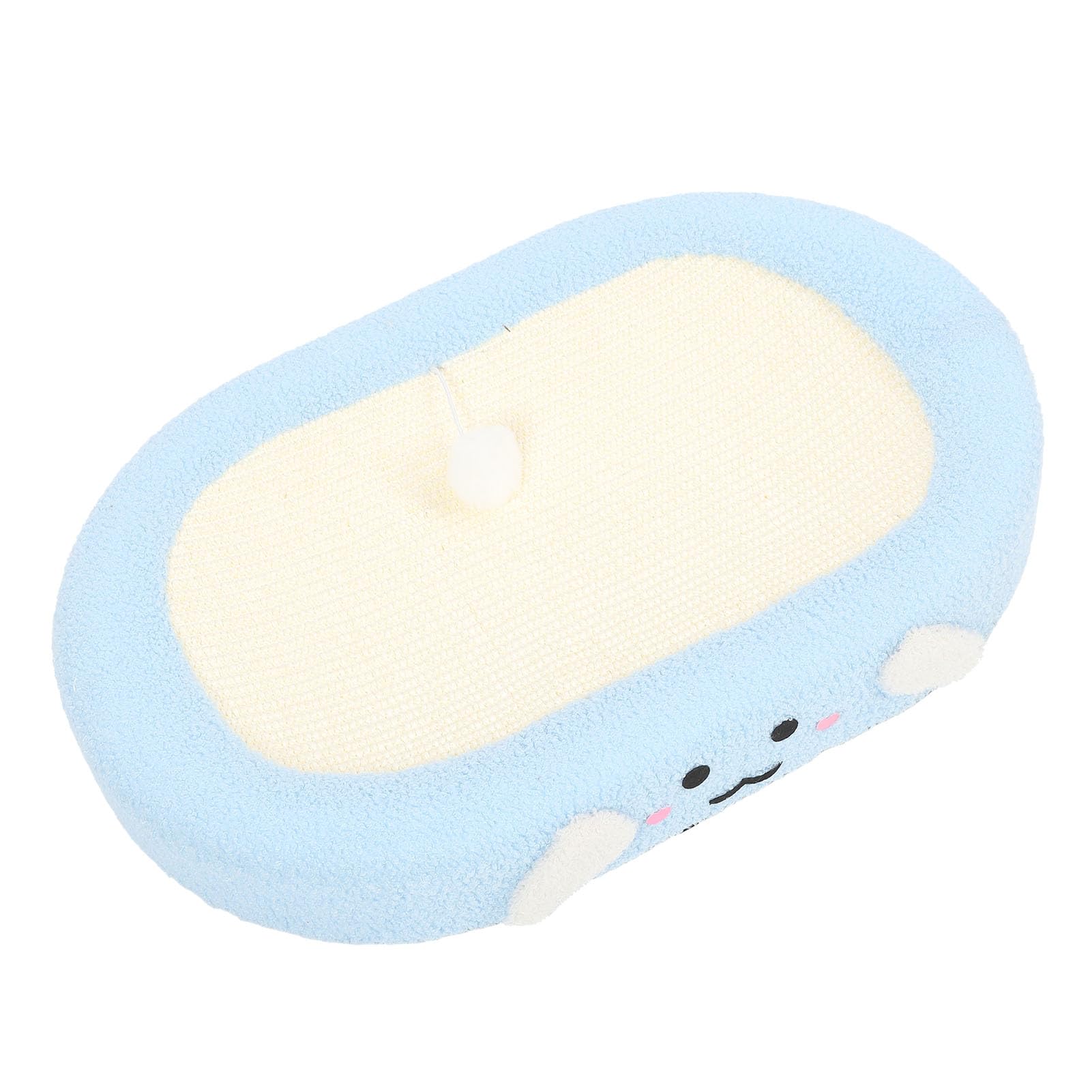 Carton Grattoir pour Chat en Sisal avec Base Antidérapante, 24