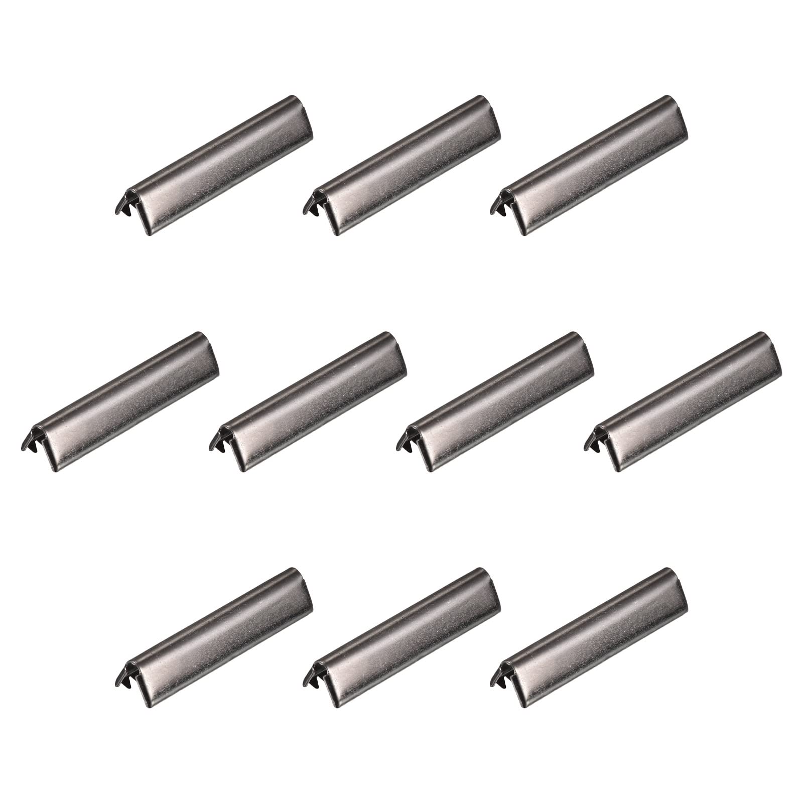 Sourcing Map 24Pcs Boucles Ceinture 30mm Doré Clair - Fermoirs à Sertir Pour Ruban Cuir