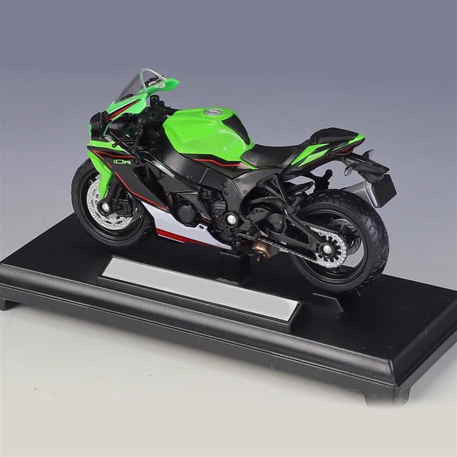 Modello 1/18 Diecast In Metallo Modello Di Moto Da Collezione Per Kawasaki Ninja ZX-10R 2021