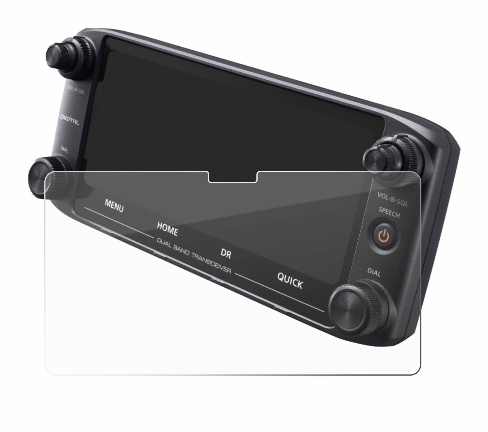 Bruni 2x Écran protecteur pour Icom ID-50E Protecteur d'écran Protection d' écran