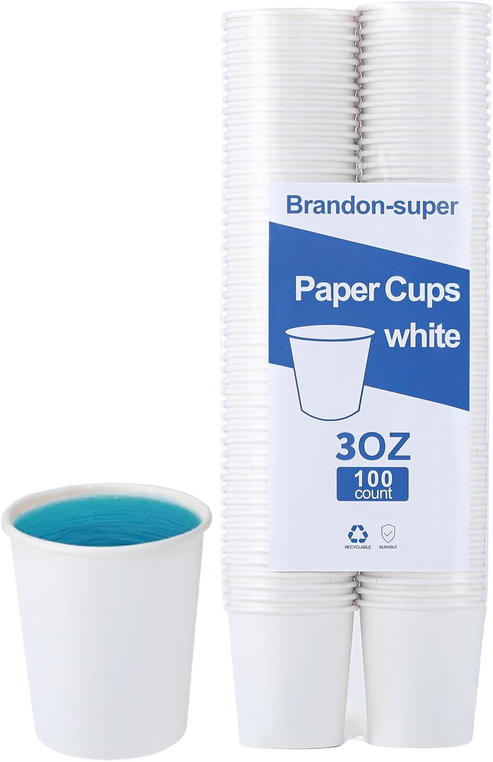 Brandonsuper Bathroom Cups, Mouthwash Cups, Small Paper