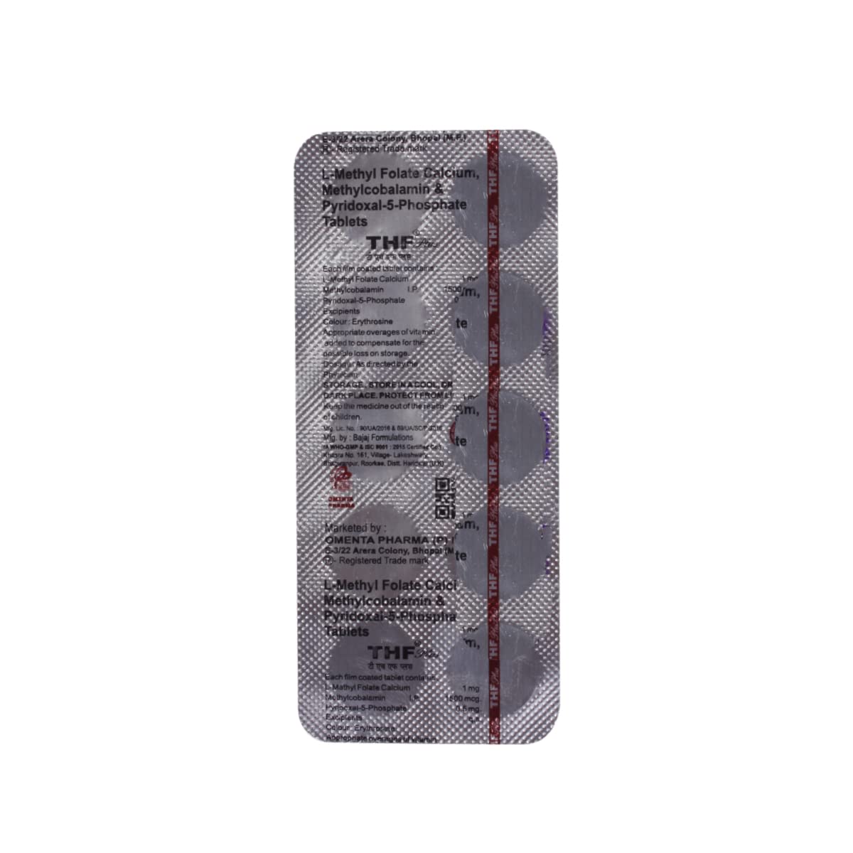 THF PLUS - Strip of 10 Tablets