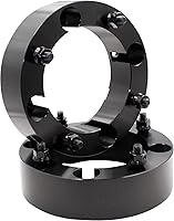 Vista 8 de Wheel Accessories Parts 2 piezas de espaciadores de rueda para ATV UTV de 4 en 156 mm 4x156 mm, 1 pulgada de espesor, 130 mm de buje, perno de rosca