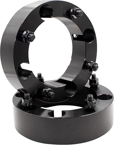 Miniatura 8 de Wheel Accessories Parts 2 piezas de espaciadores de rueda para ATV UTV de 4 en 156 mm 4x156 mm, 1 pulgada de espesor, 130 mm de buje, perno de rosca