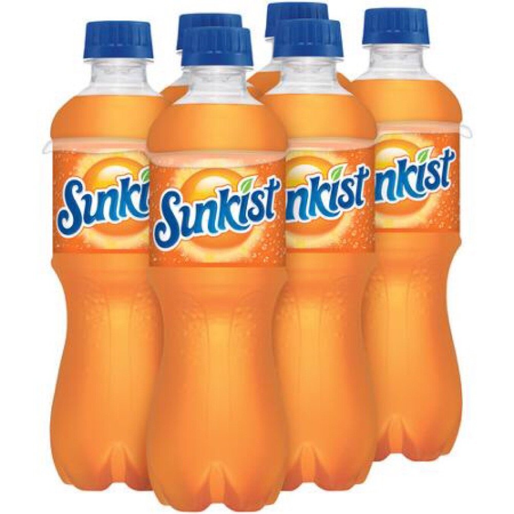 Buy Sunkist Orange Soda, 16.9 fl oz, 6 pack Online at Lowest Price in