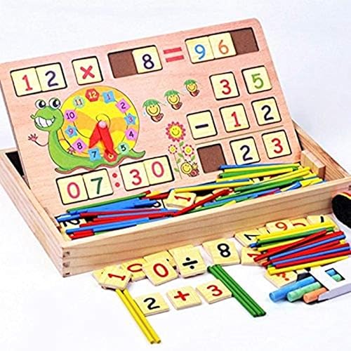 Miniatura 2 de DANNI Montessori Baby Math Teaching Aids Multifuncional Operación de Matemáticas y Caja de Dibujo Aprendizaje Preescolar Juguetes Educativos para la