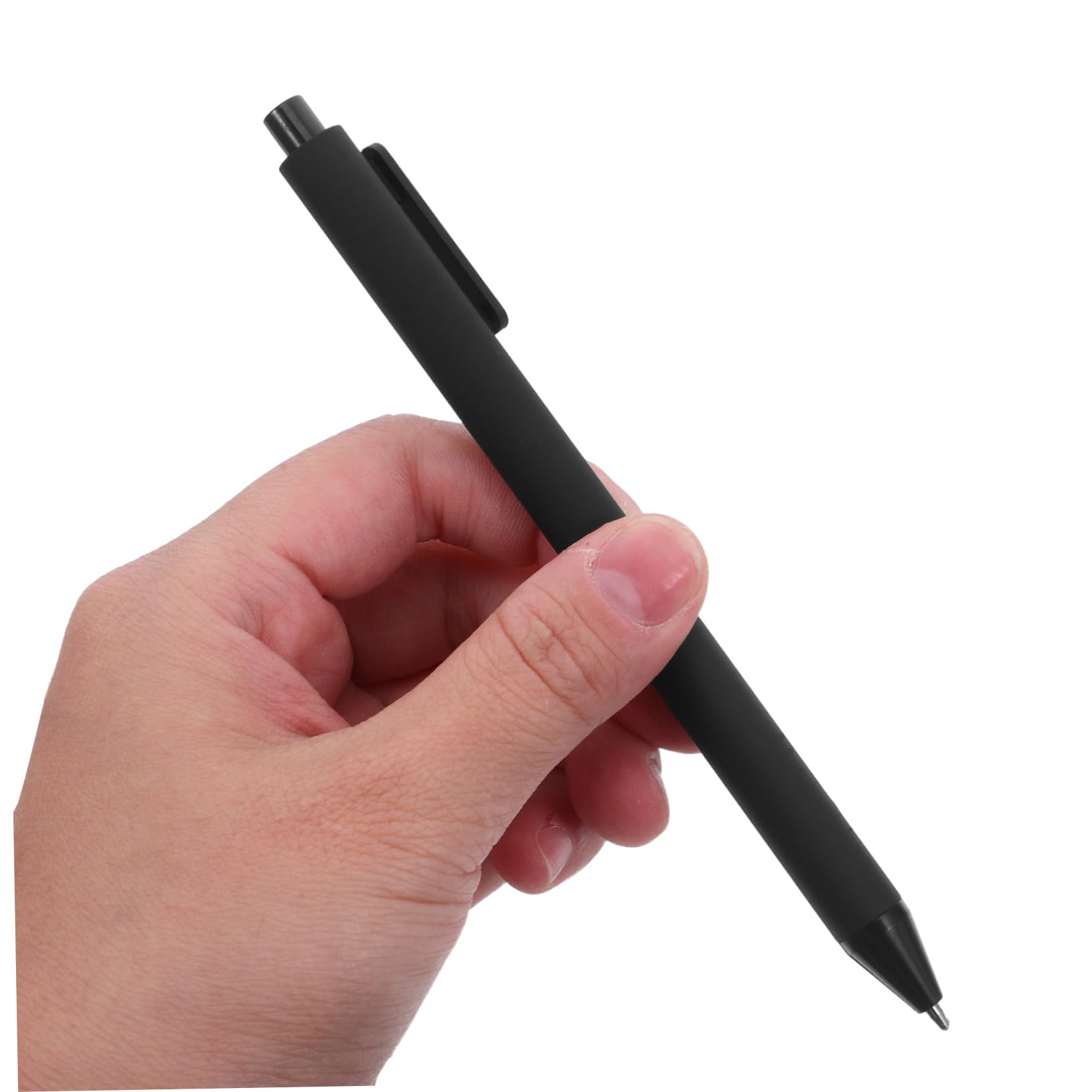 108 Pezzi Penne Nere Retrattili Inchiostro Gel Scrittura Scorrevole Design Push-button per Studenti e Ufficio Cancelleria Scuola e Lavoro