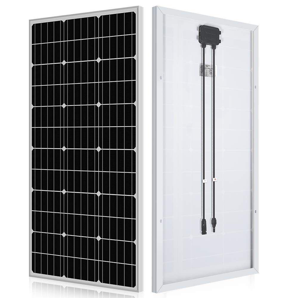 Sponsored Ad - ECO-WORTHY 100 Watt Solar Panel 12 Volt Monocrystalline Solar Panel High Efficiency Module RV Marine Boat C...