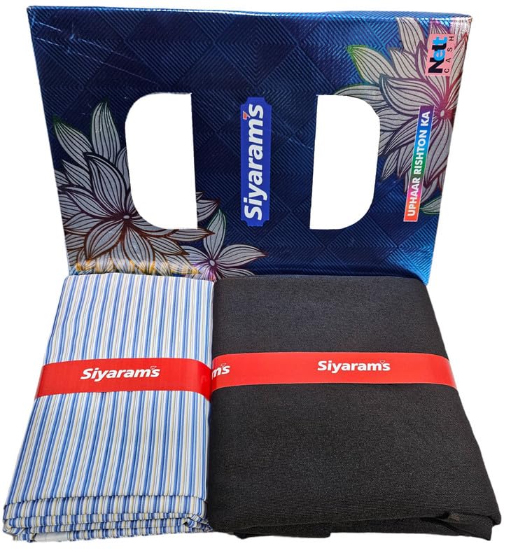 siyaram's Shirt & Trouser Fabric in Box Packing (Shirt-2.35 m, Pant-1.25 m)-picture-54