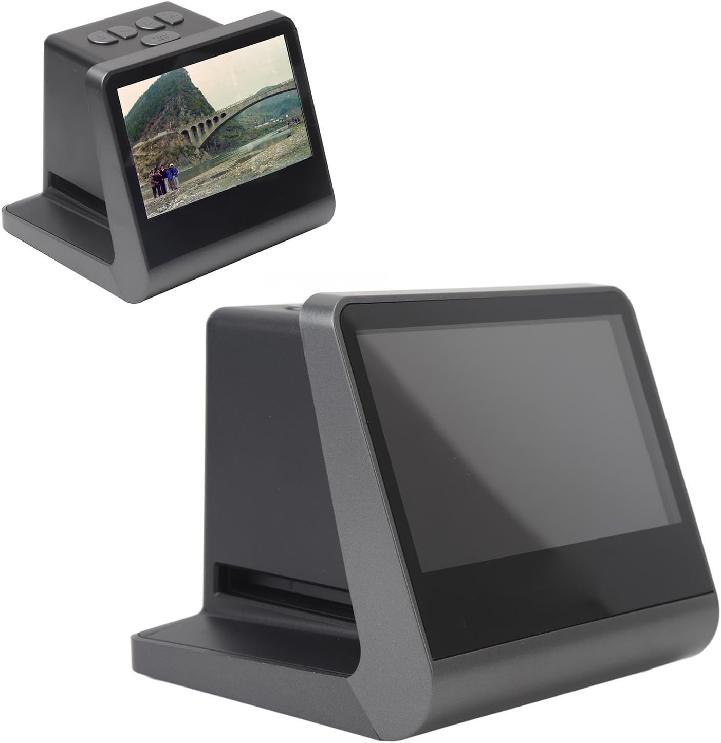 Slide & Negative Scanner with 5inch LCD Screen, 48MP Digital Film Scanner Convert 135 126 110 Super 8mm Films to High Resolution 48MP JPEG Digital Photos