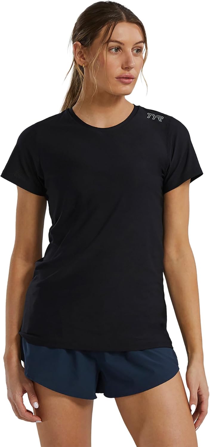 TYR Women's Airtec Performance Short Sleeve Sport Tee