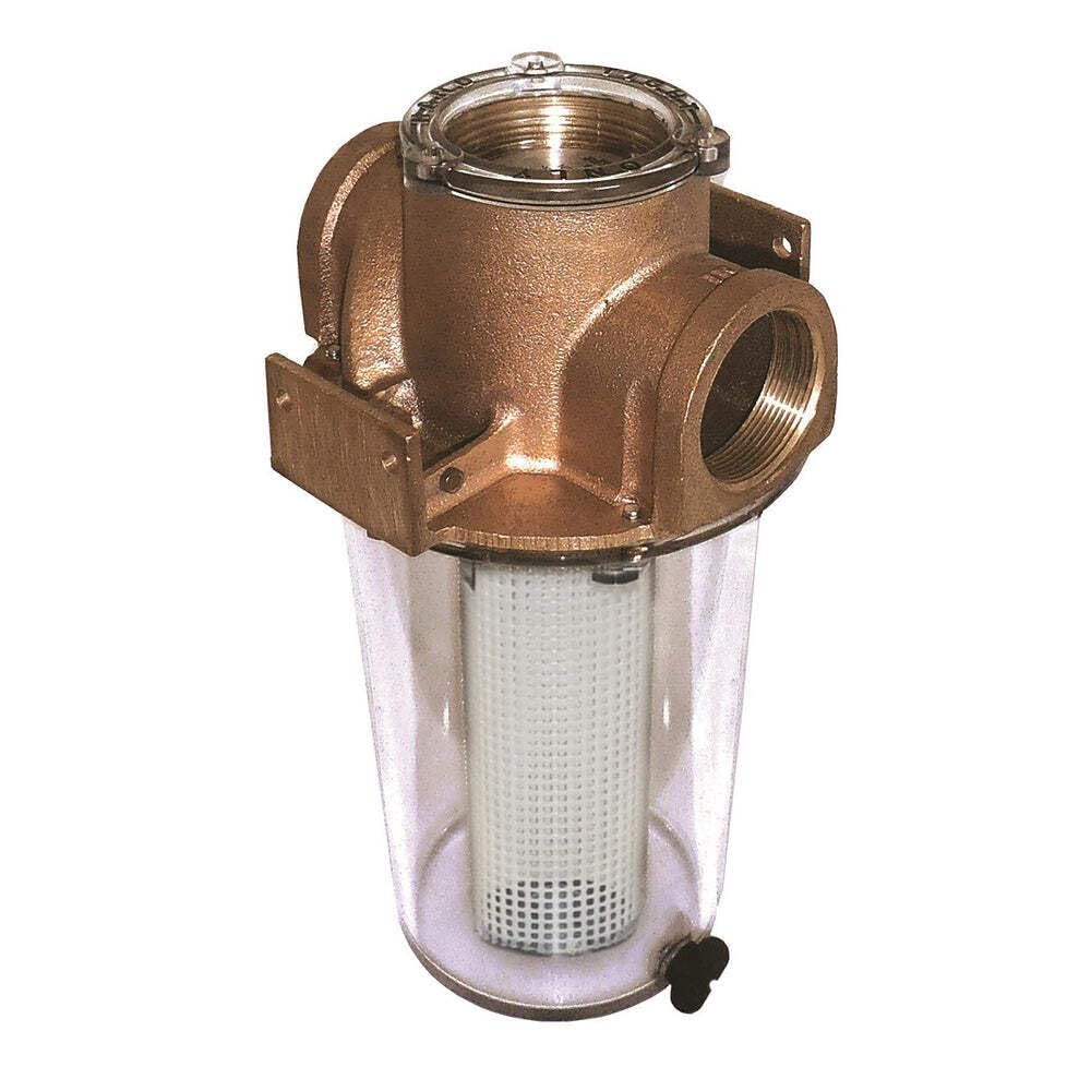GROCO ARG-755 Series 3/4 Raw Water Strainer w/Non-Metallic Plastic Basket