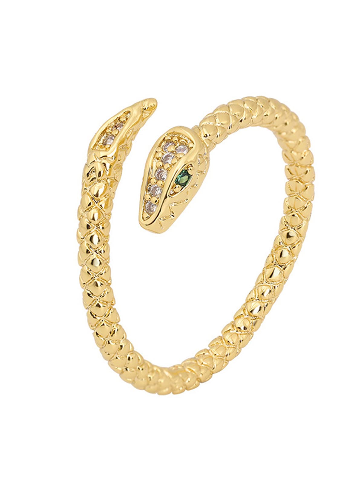 Scintillare By Sukkhi Artistically Snake Ring Open Snake Ring Vintage Finger Rings for Unisex (B0C5M7GT1T) Amazon Price History, Amazon Price Tracker