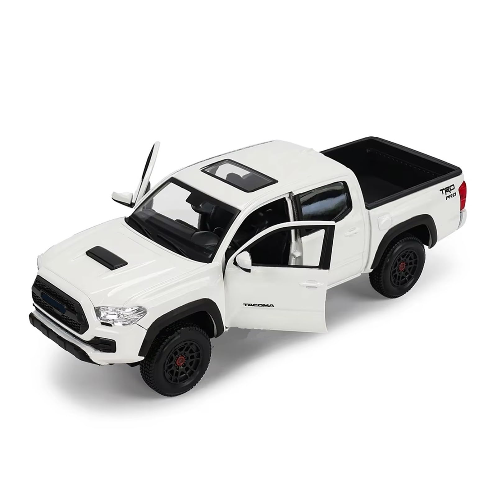 1:27 Dla TRD Pro Model Samochodowy, Odlewanie ciśnieniowe Modele Statyczne Zabawki Prezent (Szary B, with Box)
