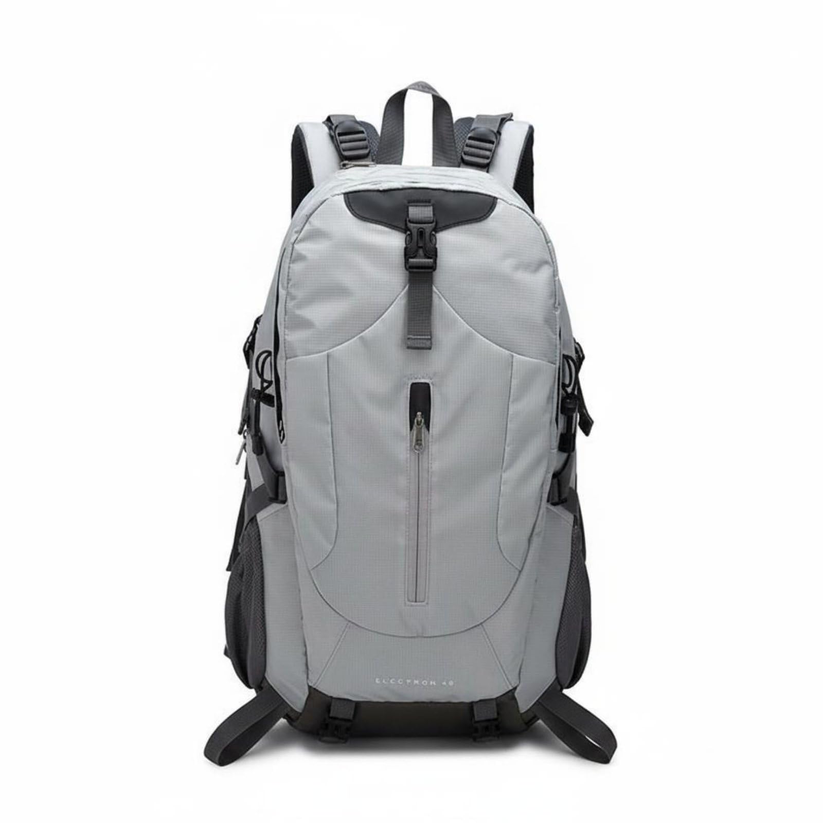 APIRILY 36-55L Large-Capacity Backpack Padded Shoulder Straps Trekking Backpack Structured Camping Rucksack Long-Lasting, Light Grey | Backpacks | Hiking Backpacks | Camping & Hiking | Outdoor Sports-image-44