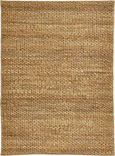 Luxor Living Tapis Naturel Mauritius tissé en 80% Jute et 20% Coton Naturel 65 x 130 cm