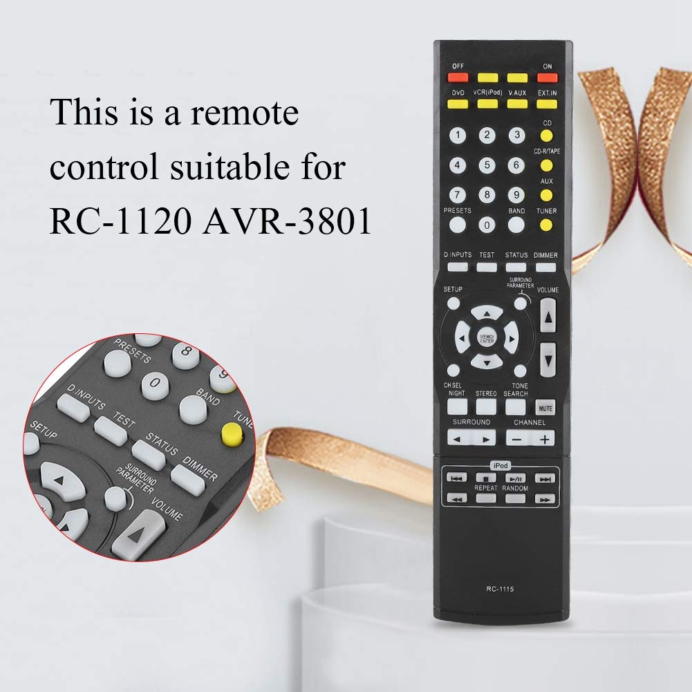 Telecomando Di Ricambio RC-1115 Per Ricevitori AV Denon AVR-390 E AVR-391 - 4