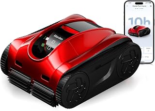 iGarden K Pro Series Robotic Pool Robot, 10H Runtime, up to 10,333 sq.ft. | 6604 GPH Suction Power, Turbo Mode, Intelligent 3D "S" Path Planning, APP/Touchscreen Control, Smart Parking, Inground Pools