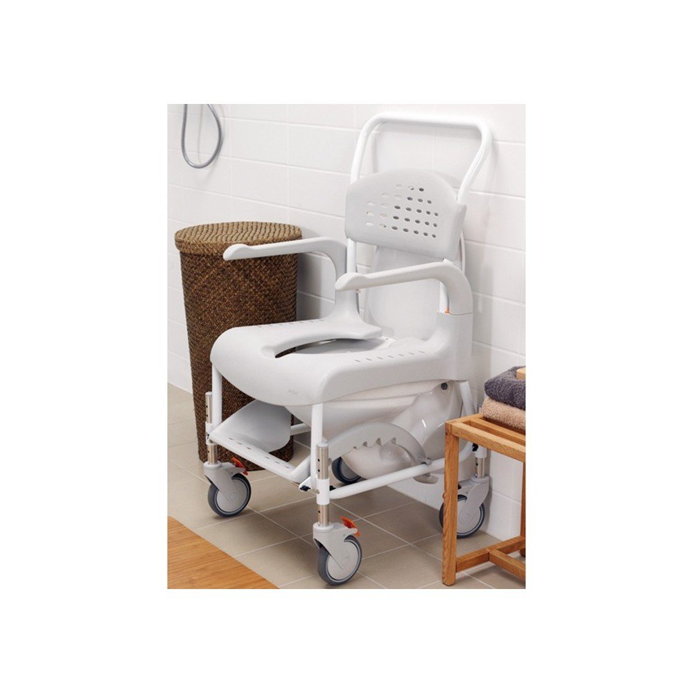 Ayudas Dinámicas - Silla de ducha y w.c.clean, talla 49cm, único (AD828)