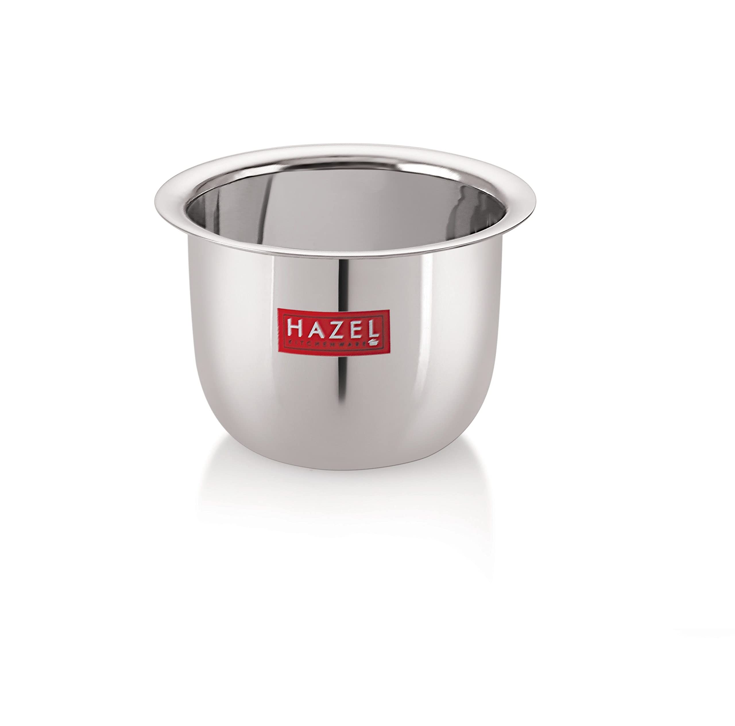 HAZEL Stainless Steel Tea Glass Set of 3 | 150 ml Traditional Steel Mug Cups | Mini Tea Coffee Milk Pela Patra Glasses 1