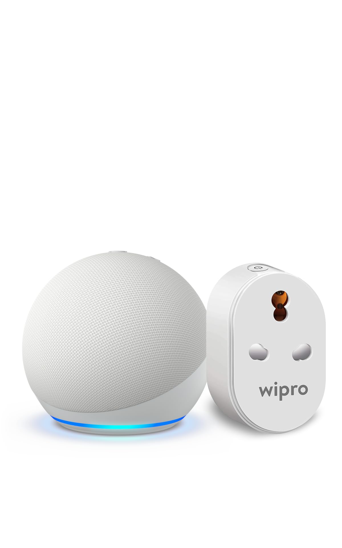 Amazon Echo Dot (5th Gen, White) Combo with Wipro 16A Smart Plug-image-19