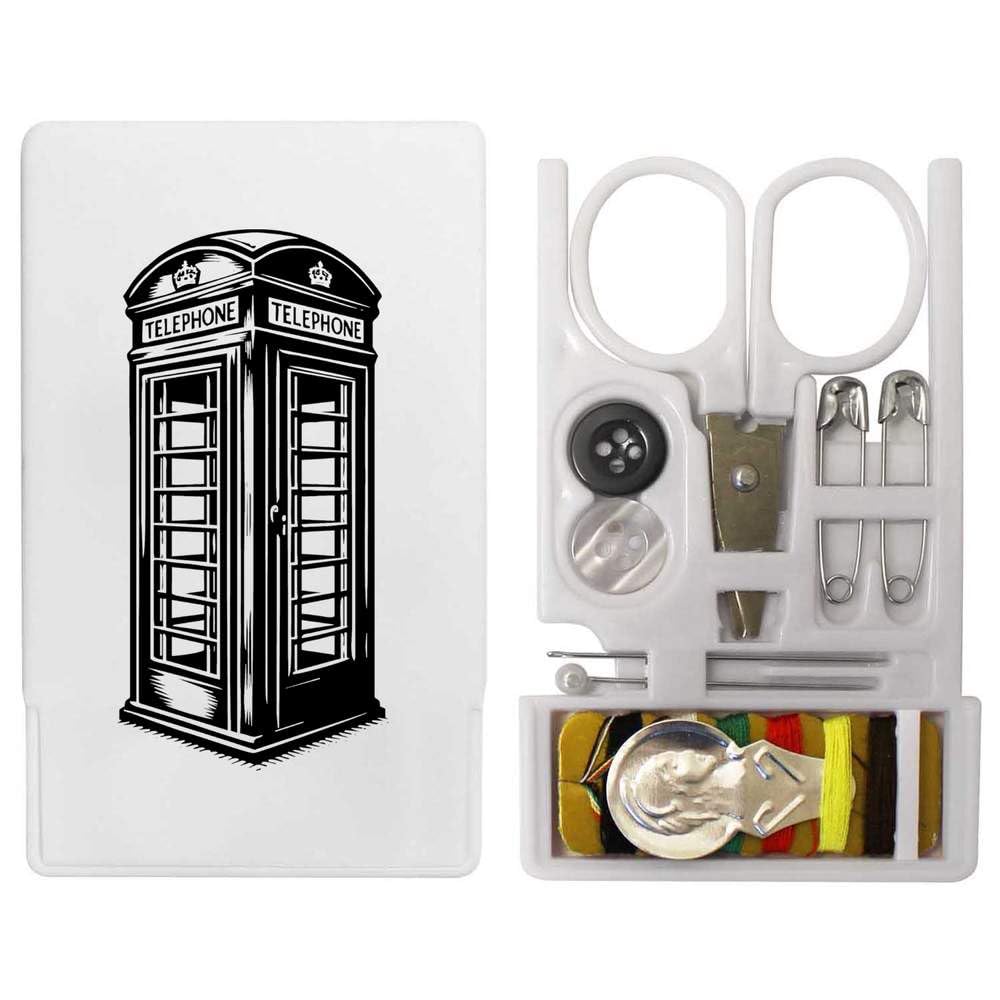 'British Telephone Kiosk' Mini Travel Sewing Kit (SE00038231)