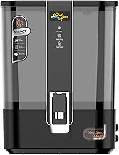 V5 Water Purifier for Home – RO + UV + UF + Alkaline + Copper + Zinc | 12-Stage Filtration, iProtect Safety, 10L Storage, Black & Copper V5