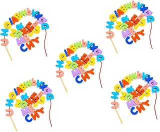 Toyvian 5 Conjuntos De Brinquedo De Corda Focado Filiment Frisado Brinquedo DIY Quebra-Cabeças De Brinquedo Para Crianças Blocos Para Crianças Amarrando Blocos De Madeira Beading