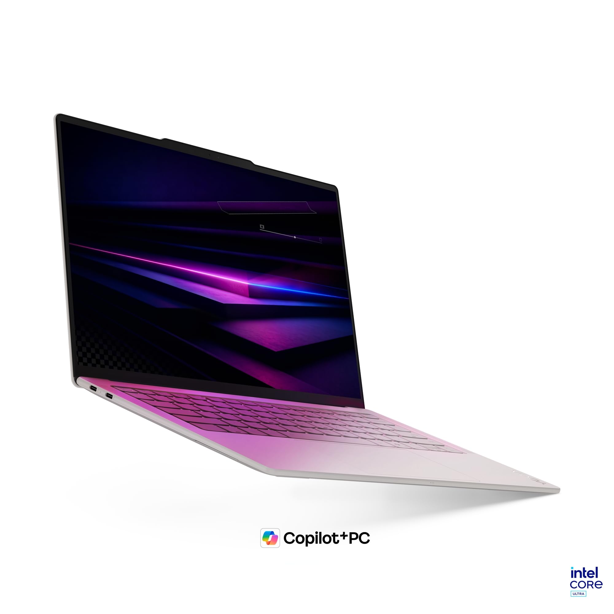 Lenovo Yoga Slim 7 Ultra Aura Edition Laptop | 14"2.8K WUXGA OLED Touch Display | Intel Core Ultra 7 355 | 32GB RAM | 1TB SSD | Intel ARC Grafik | Windows 11 | QWERTZ | Seashell |3 Monate Premium Care
