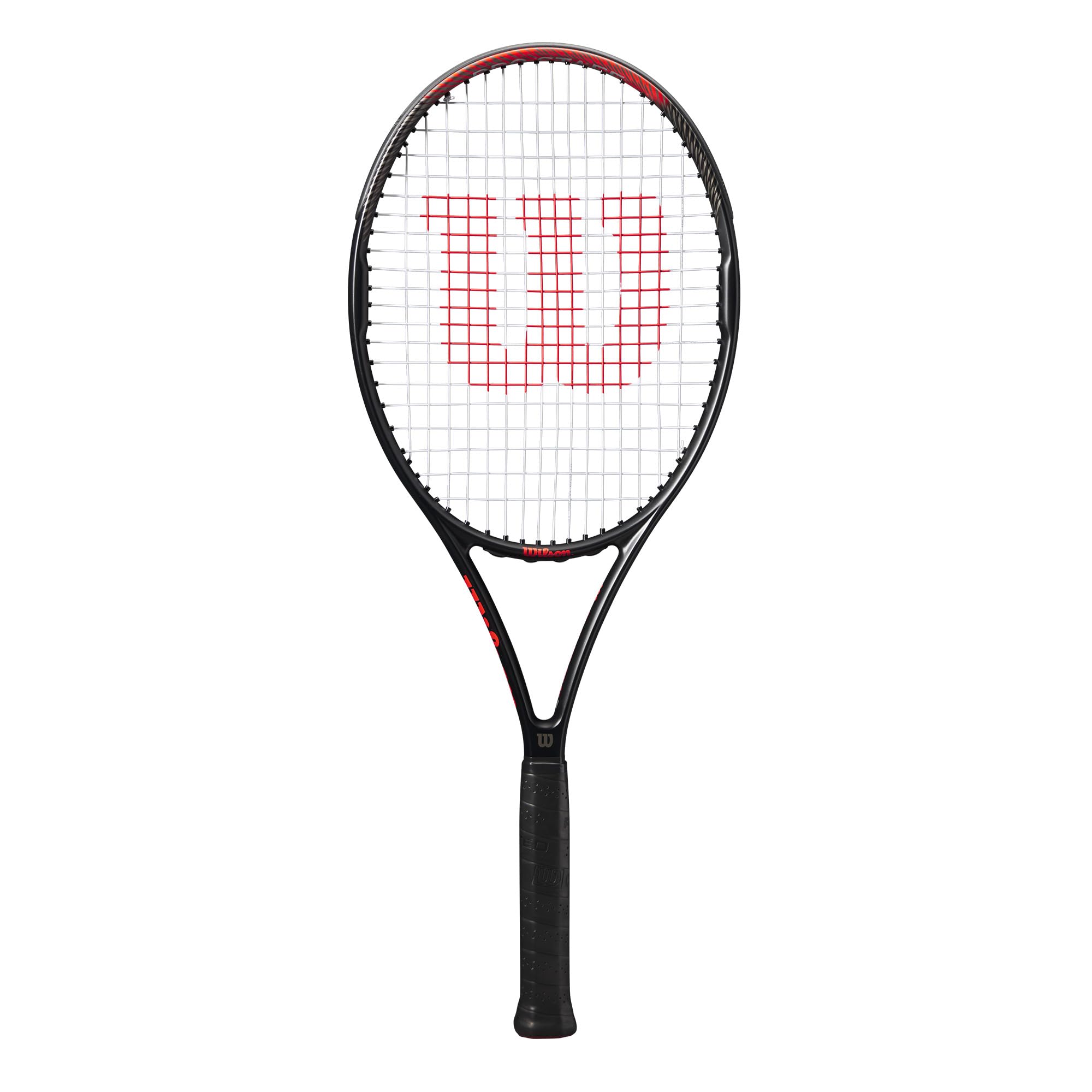 Wilson Racchetta da Tennis Pro Staff Precision 103, Struttura Elegante e Stabilità Migliorata, Flessibilità Superiore Con Un Ampio Sweet Spot e Lunghezza Extra, Colore: Nero/​Rosso, Taglia: 1
