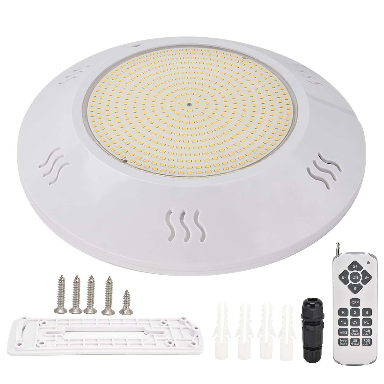 Lumière sous-Marine AC12V RGB, Lampe de Piscine LED étanche (35W)