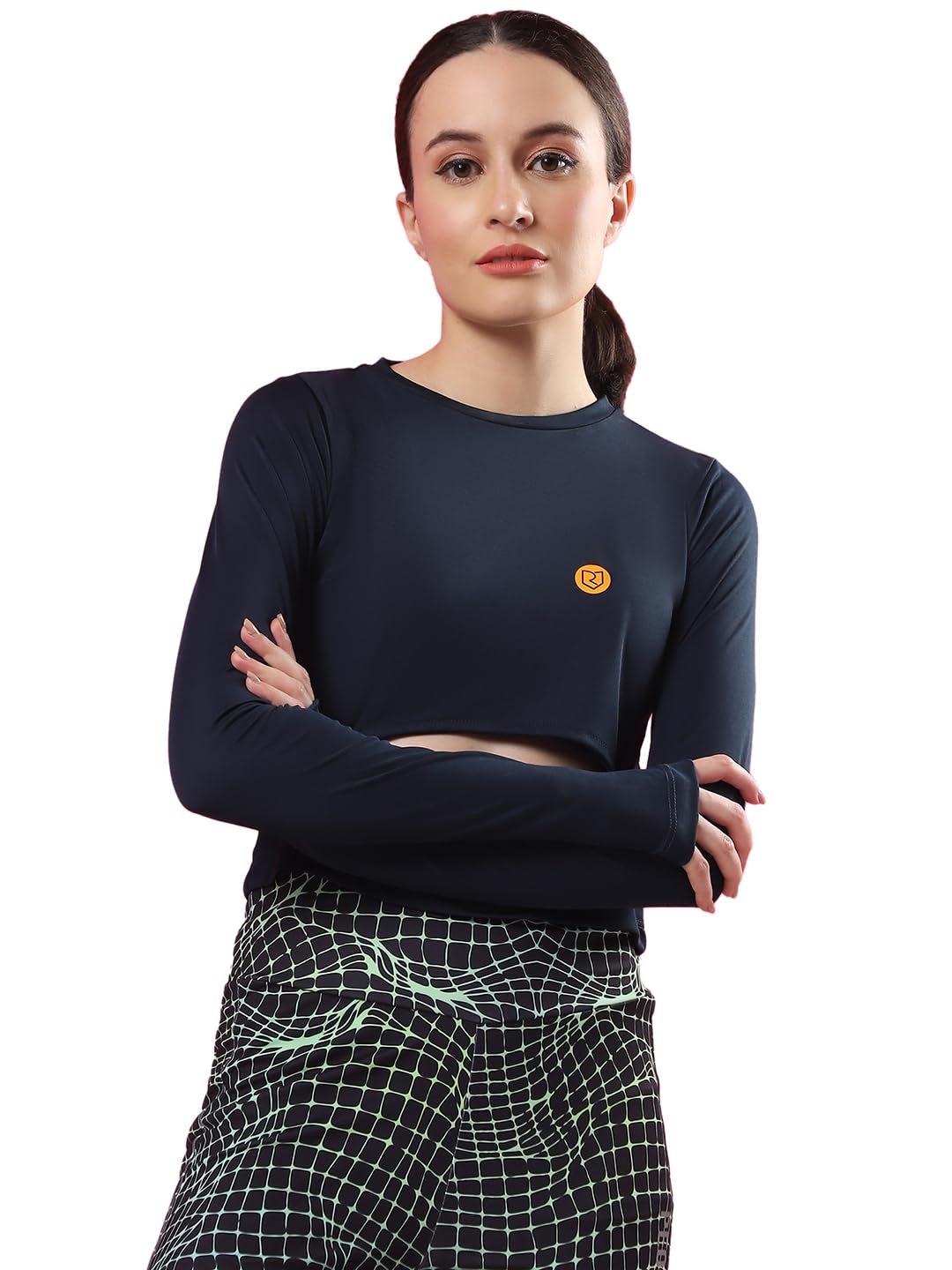 rigo Activewear Top for Women | Active Wear, Western Top & Tshirts for Women | Comfort Fit Stylish Active T-Shirt for Girls | Gym/Sports Wear Tees & Workout Tops-picture-47