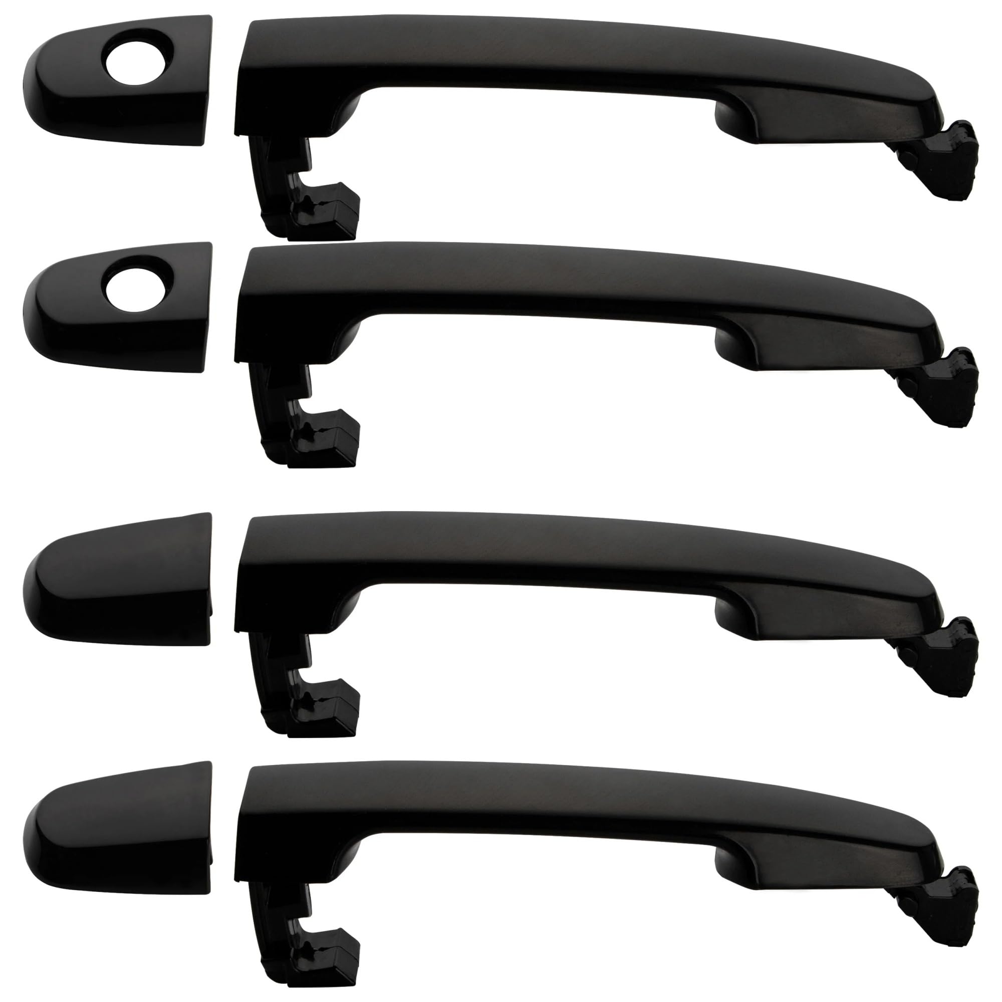 Cgbwmb One Color Exterior Door Handle For Toyota For Yaris For Corolla For Prius For Rav4 2001-2011 Exterior Door Handles 8Pieces 69211-Aa010