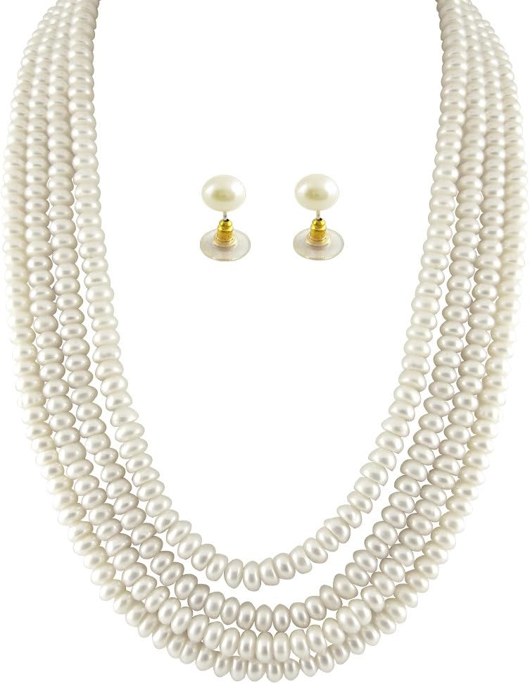 4 String White Pearl Set