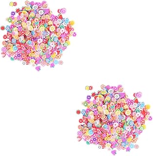 FOMIYES Enfeites 10000 Peças Fatias De Frutas Adesivos 3D Adesivo De Arte De Unhas Adesivos De Unhas Para Arte De Unhas Botões Flatback Fatias De Unhas De Frutas Decorações De