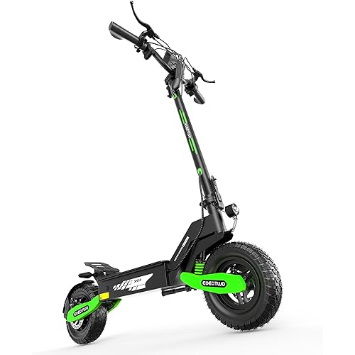 Off Road Electric Scooter for Adults, 1200W/2400W Motor E Scooter, Up to 31/40 MPH Top Speed & 20/43 Miles Long Range, 11" Off-Road Tires, 330lbs MAX Load, Foldable Fast