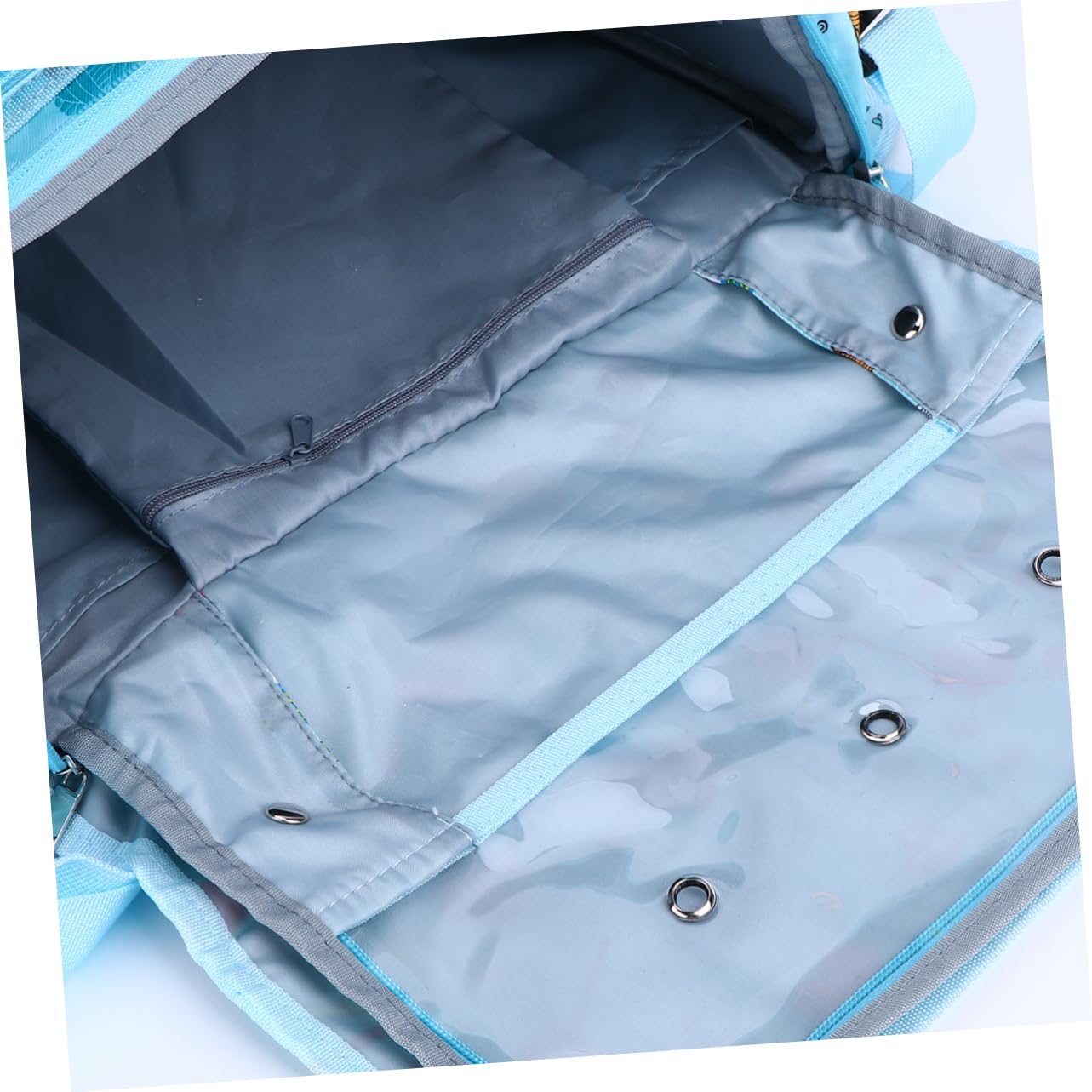 NUOBESTY Borsa Portaoggetti in Tessuto Oxford 600d Con Motivo A Sacchetto Porta-filato Di Lana Organizer Per Uncinetto E Contenitore Per Lana Da Lavorare A Maglia Borsa Con Cerniera