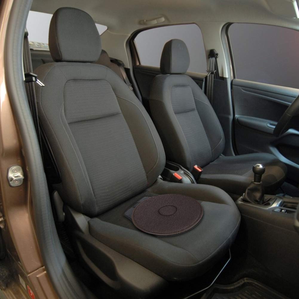 Protezione antiscivolo per tappetino per auto per donne incinte anziane, cuscino per sedile girevole, cuscino per auto rotante a 360 °, ufficio per uso domestico, cuscino per auto girevole portatile,