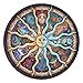 Thrivinger 1000 Pezzi Di Puzzle, Puzzle Rotondo 1000 Pezzi Per Bambini Adulti - Oroscopo Zodiacale - Puzzle Circolare Costellazione Fai-da-te, Gioco Intellettuale