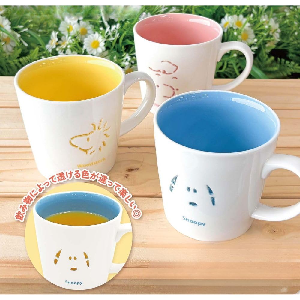 【美品】スヌーピー　マグカップ　置物　インテリア　工芸品　美術品　A3210 美品】スヌーピー マグカップ 置物 インテリア 工芸品 美術品