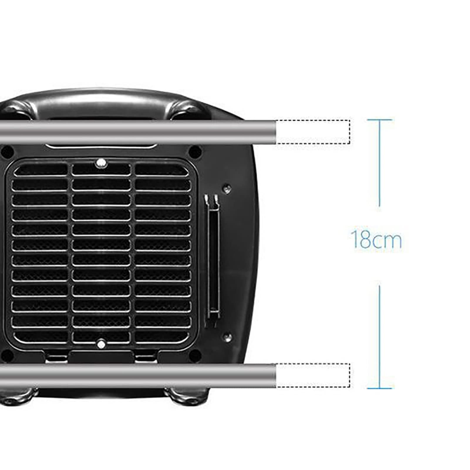 Mini stendibiancheria elettrica Portatile, asciugabiancheria Super Silenzioso Abbigliamento Scarpe Asciugatrici Risparmio energetico for la casa dell'appartamento (Size : 1500W)