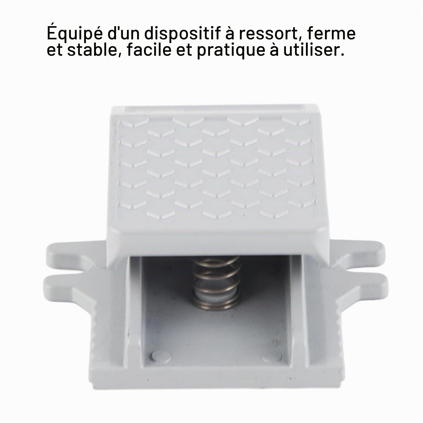 Kit de Pistolet de Sablage Pneumatique Confortable et Stable avec Dispositif à Ressort et Ajustement pour Utilisation Optimale