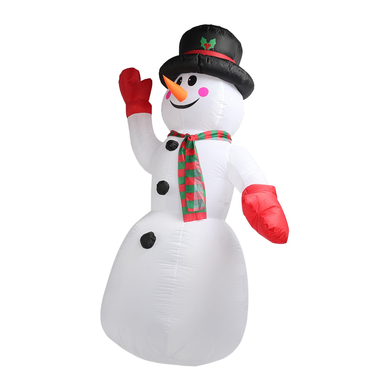 Bonhomme de Neige Gonflable de Noël de 8 Pieds de Haut, avec