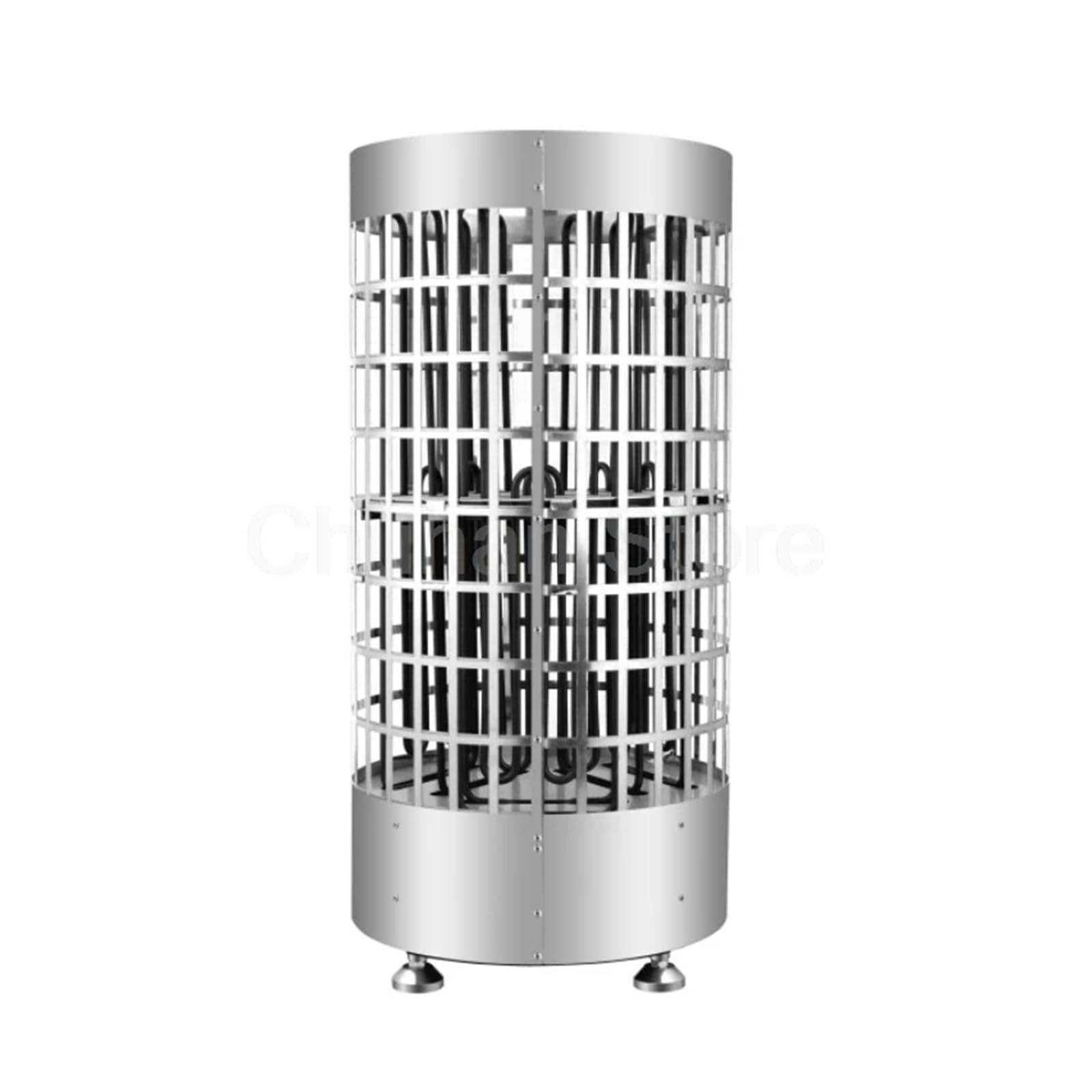 Stufa elettrica per Sauna/termostato per Sauna a Vapore Secco in Acciaio Inossidabile da 4,5 kW con Controllo Interno (6 kW 220 V)