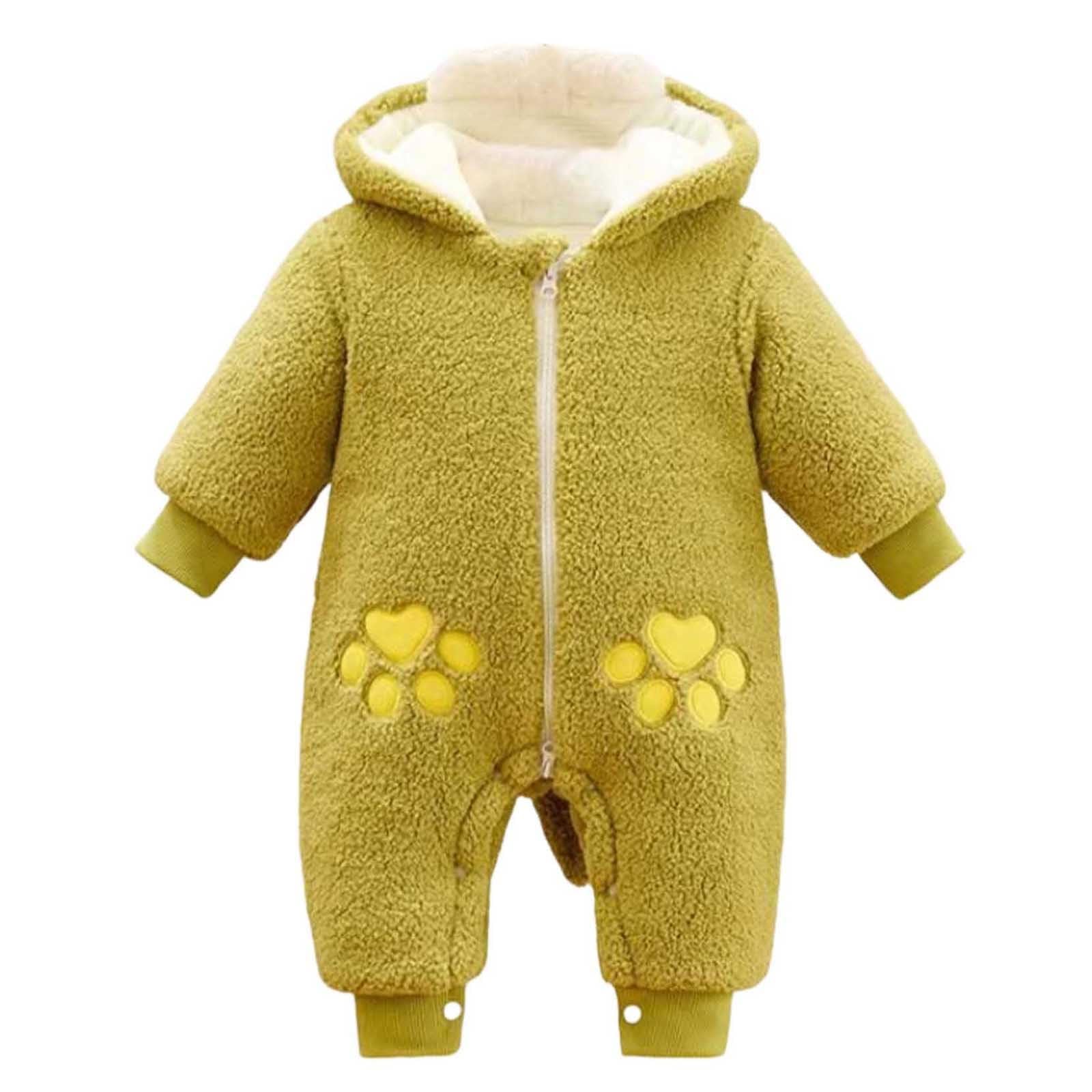 Bébé animal à capuche hiver barboteuse cadeau de naissance - 6
